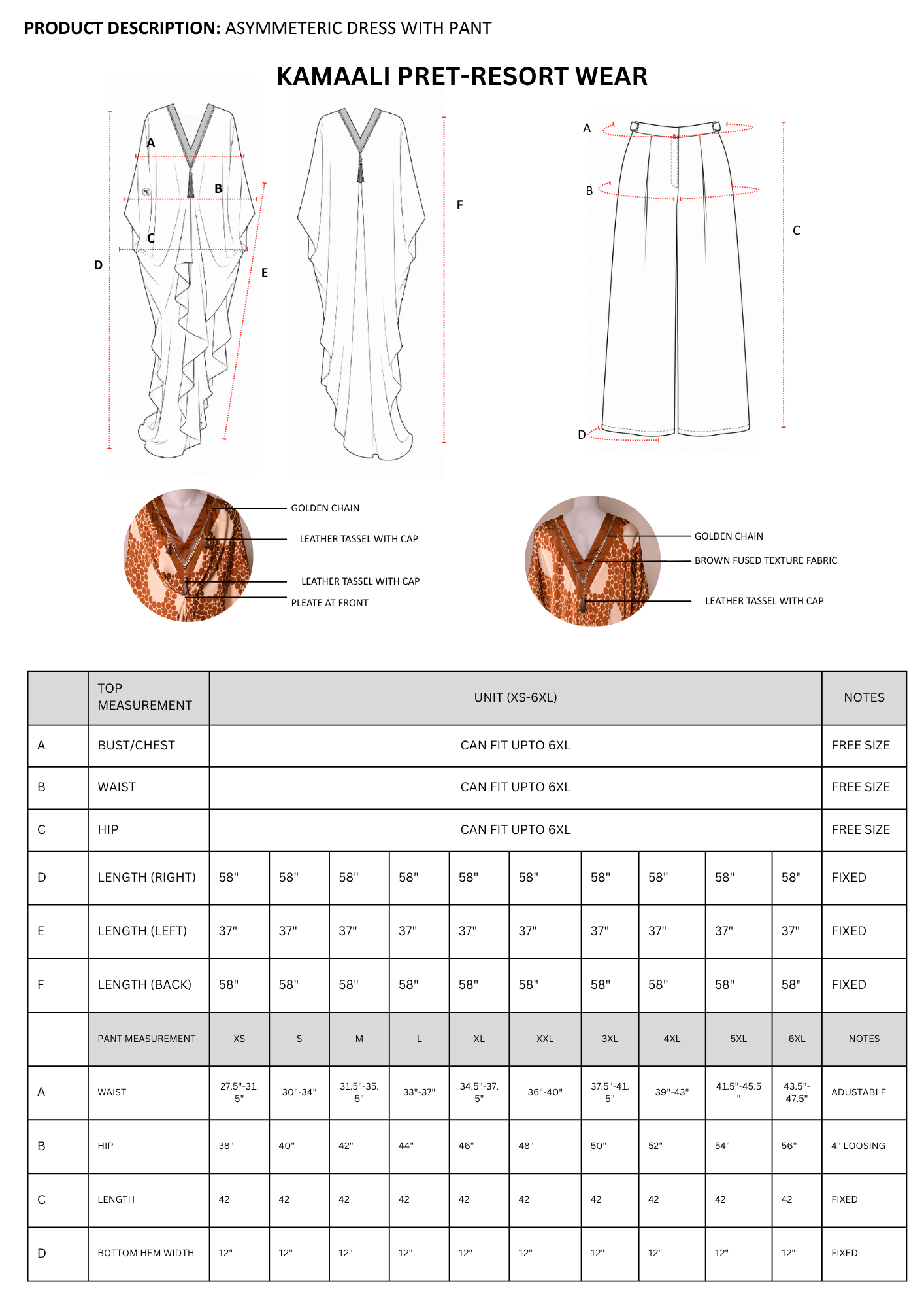 ZARIA KAFTAN SET