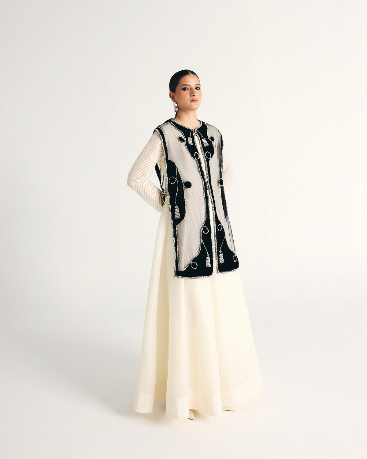 JAWHARA ANARKALI SET