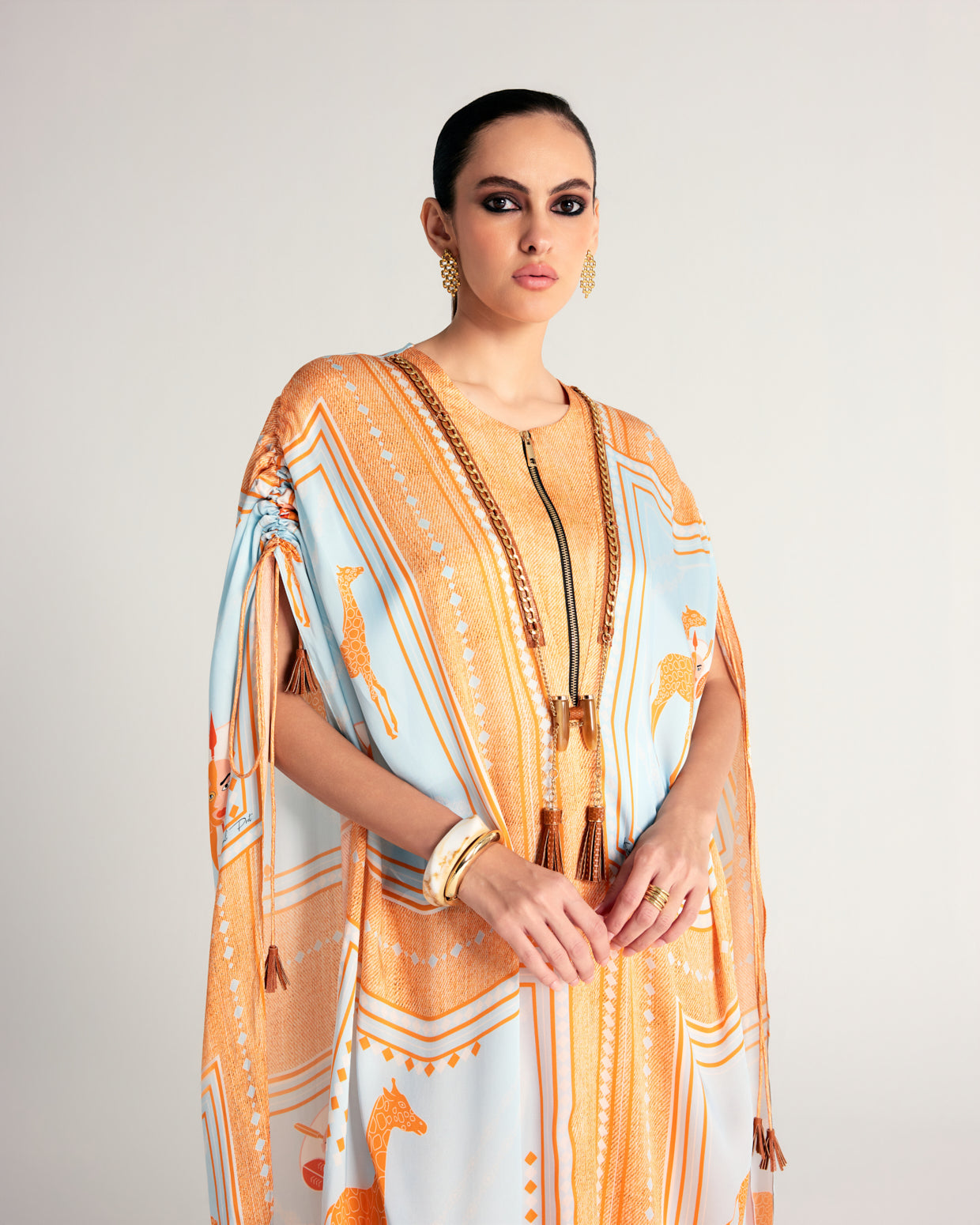 AYANI KAFTAN SET- 3 pcs
