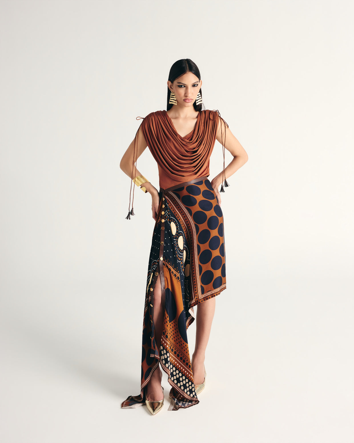 RIHLA SKIRT SET- 2PCS