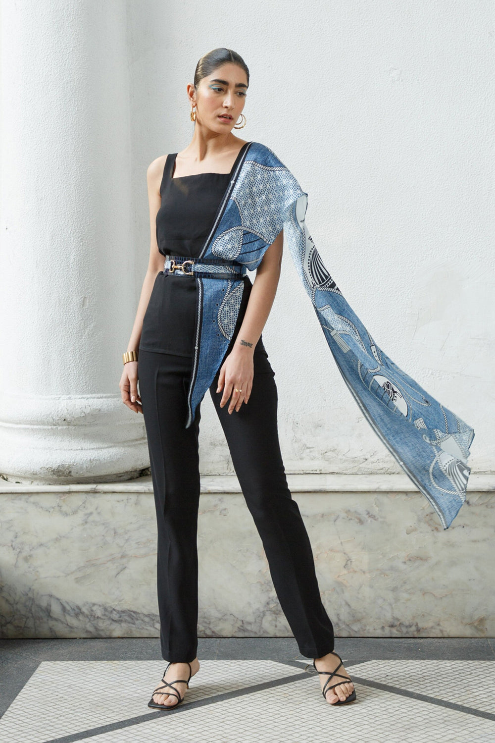 Dahma belt scarf