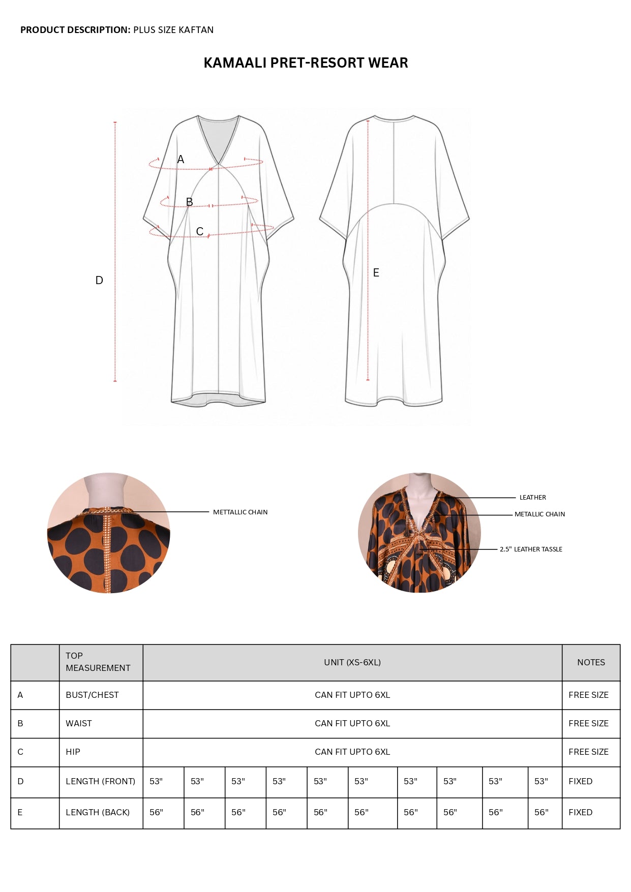 AVAAN KAFTAN