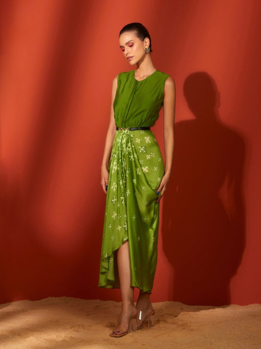 Izumi Draped Dress