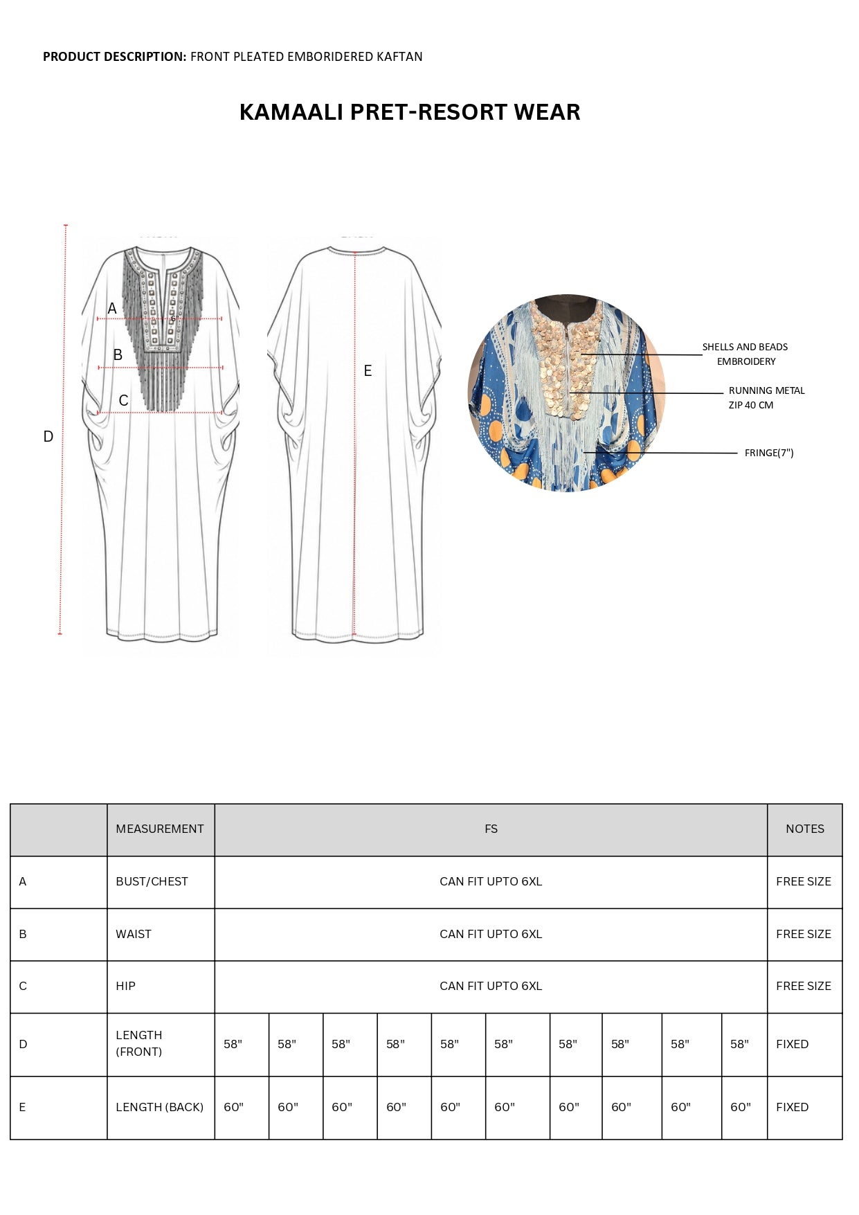 KIVA KAFTAN