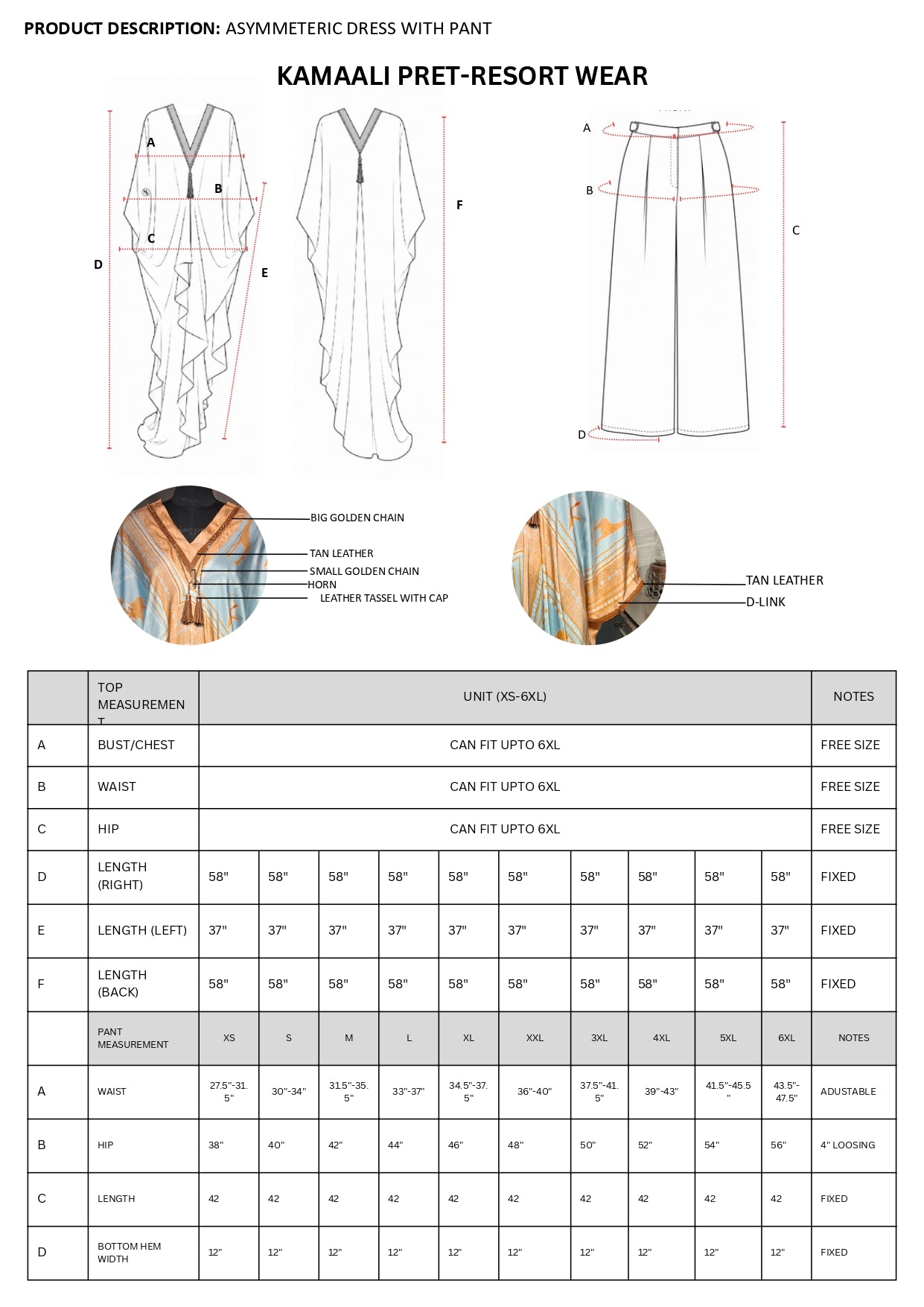 KENZA KAFTAN SET