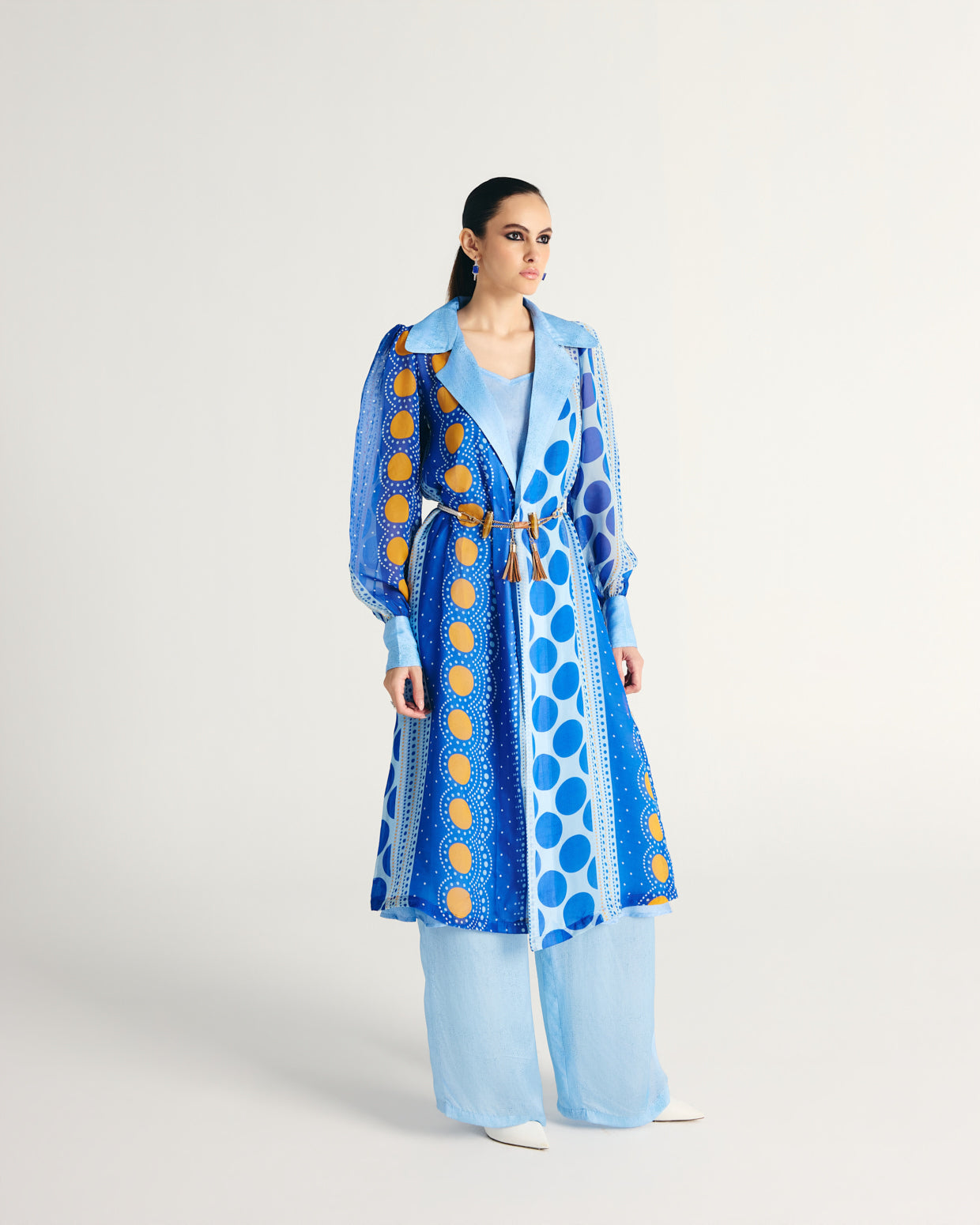 HALA TRENCH COAT SET-3 PCS