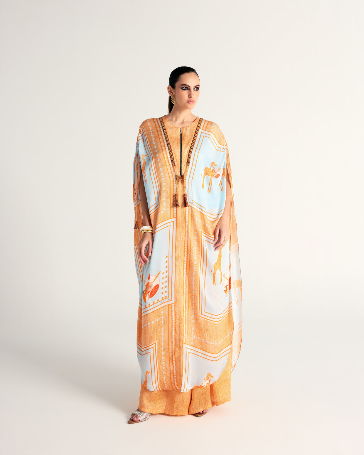 AYANI KAFTAN SET- 3 pcs