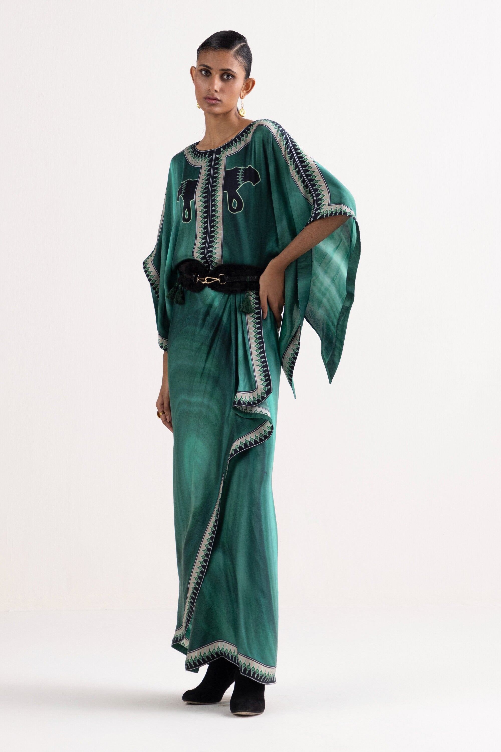 Shany draped dress