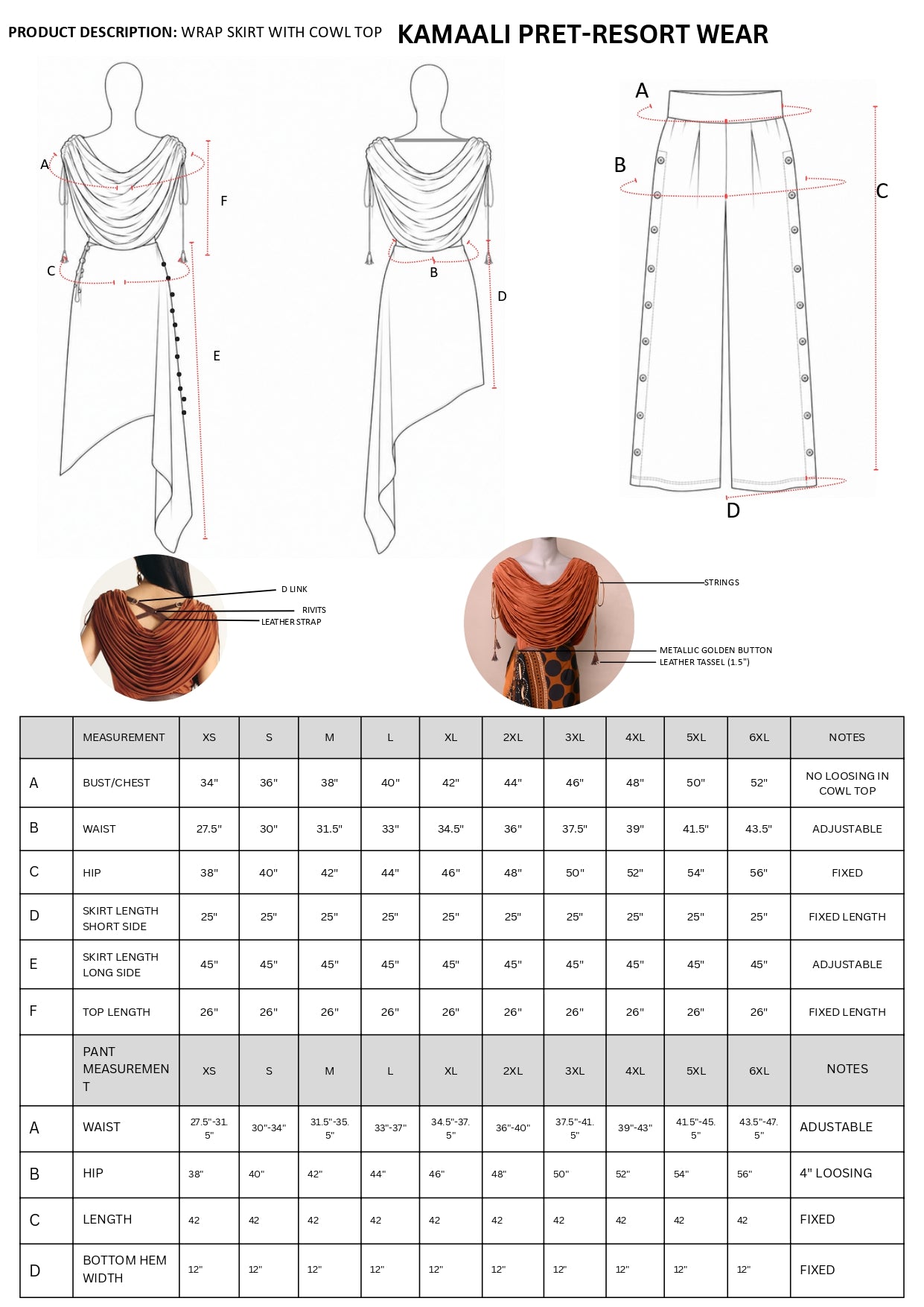 RIHLA SKIRT SET- 3 PCS