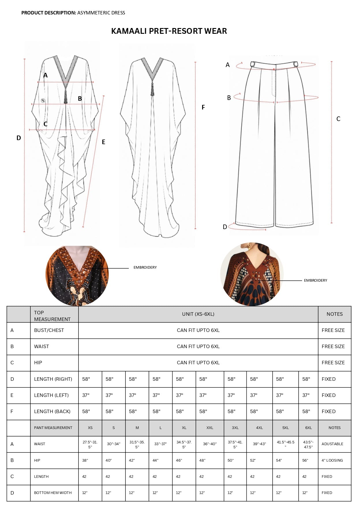YALINA KAFTAN SET