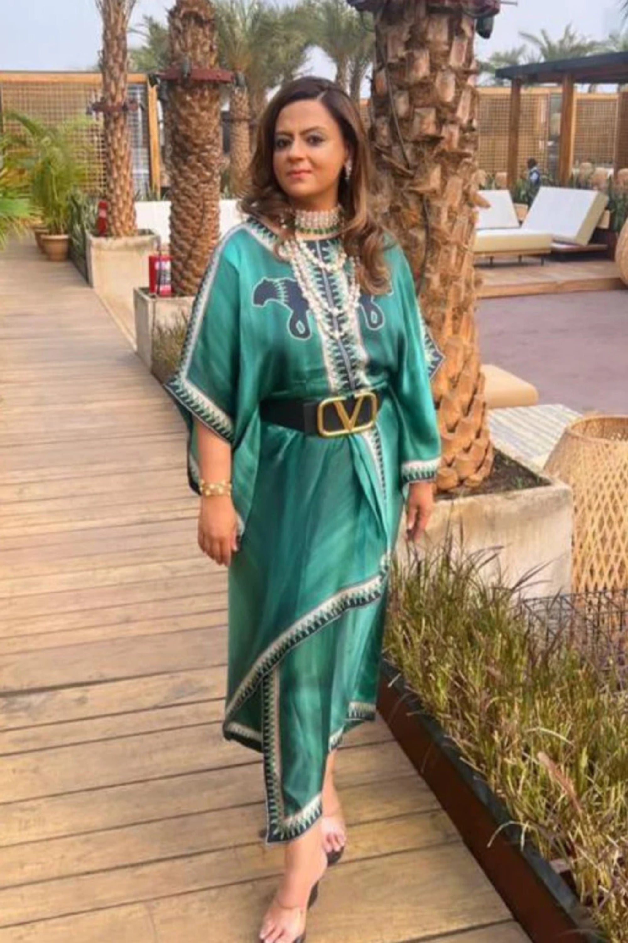 Shany draped dress