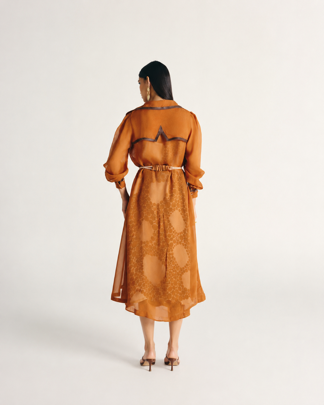 REEMA TRENCH COAT SET- 2 Pcs